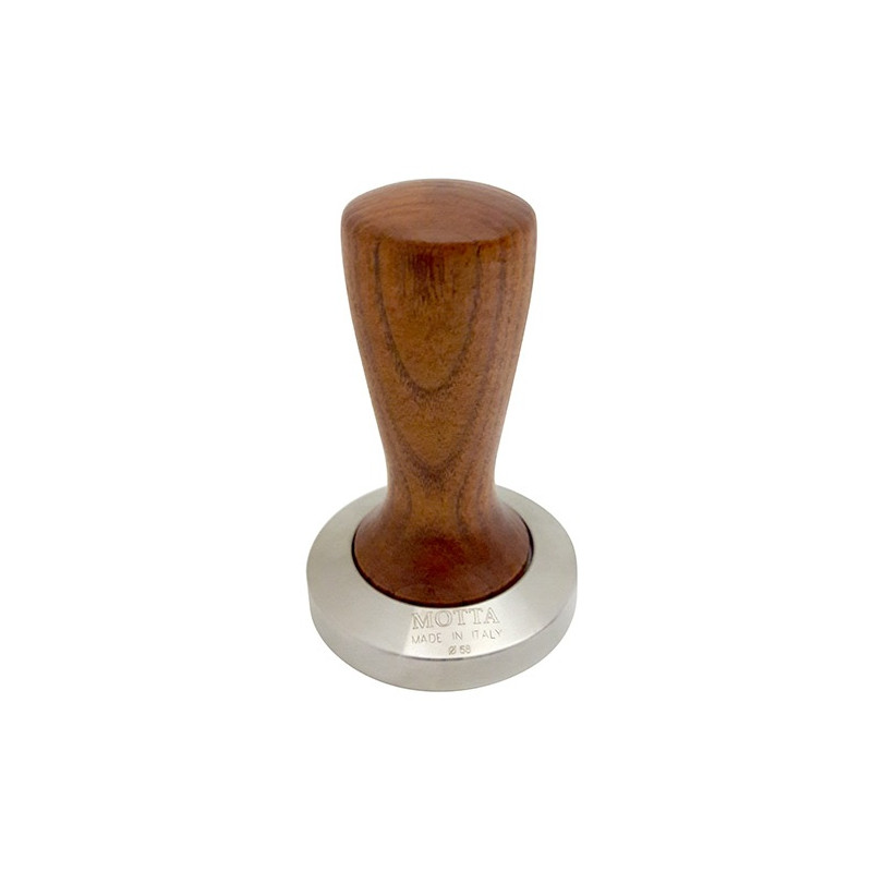 Tamper z drewna Motta prosty - 58 mm