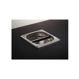 KnockBox firmy Joe Frex - stalowy odbijak wpuszczany w blat - top M
