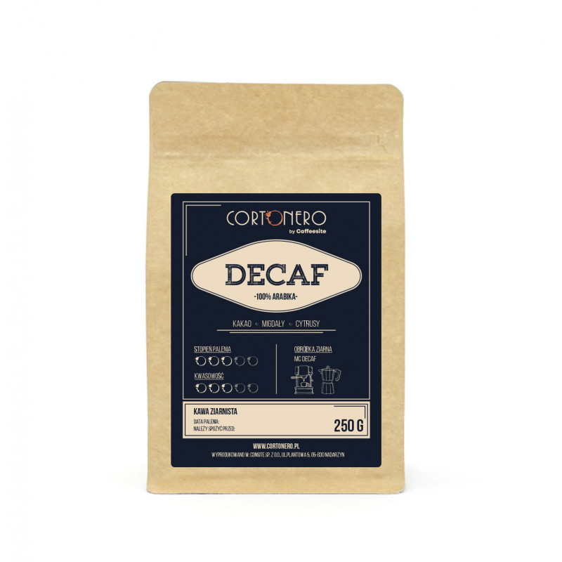 Decaf - kawa bezkofeinowa