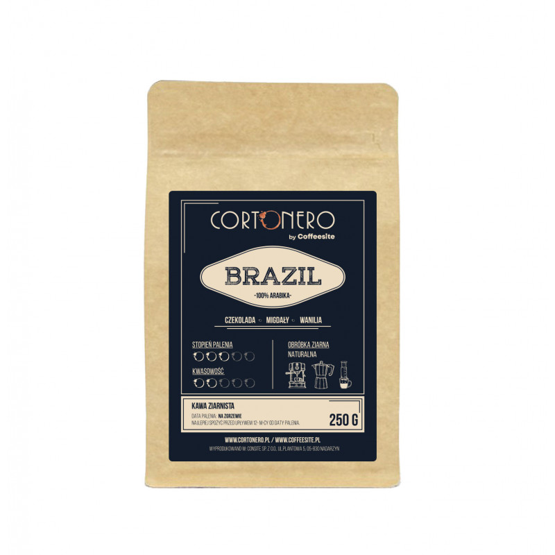 Kawa ziarnista Brazil