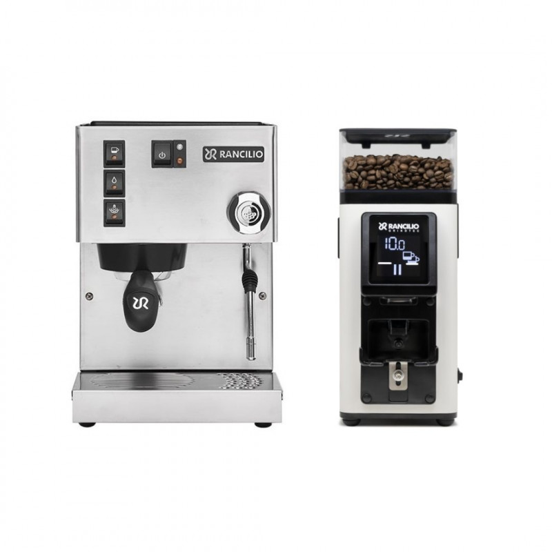 Rancilio SILVIA E V6 + Rancilio STILE White