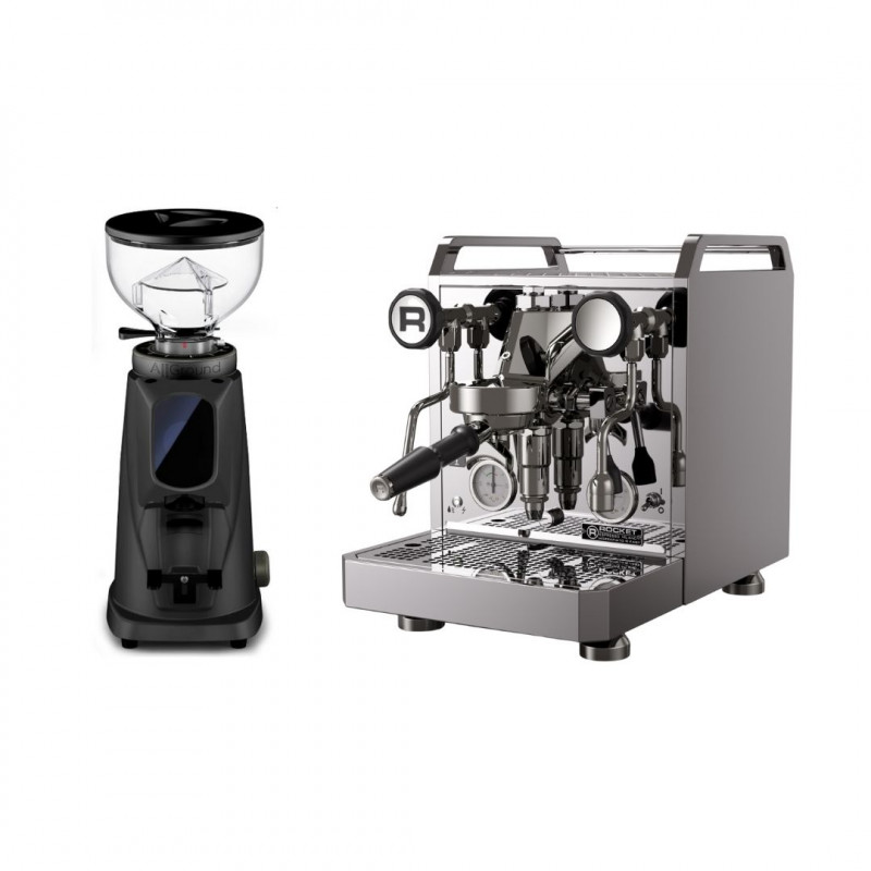 ROCKET Mozzafiato R Fast + Fiorenzato Allground Sense - czarny
