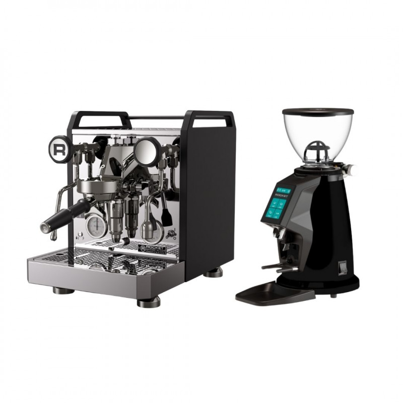 ROCKET Mozzafiato R Fast Black + ROCKET Spluga Black